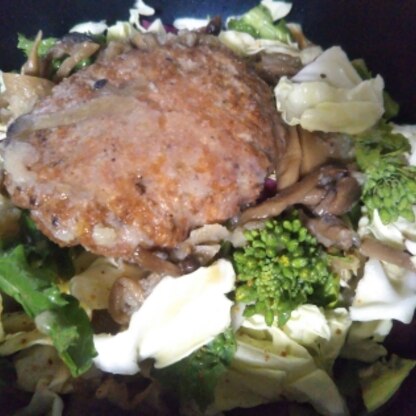 ちょっとリッチに牛ひき肉のハンバーグ作ってみました。
野菜をたっぷり添えて美味しくいただきました♪
3月も宜しくお願いします♡